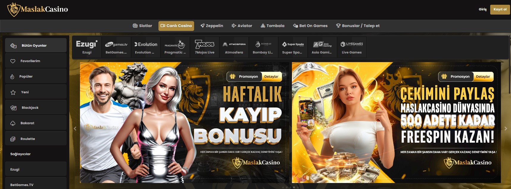 Maslakcasino Rulet Oyunu